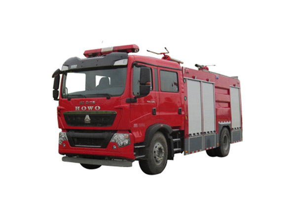 豪沃小T5G泡沫消防車(chē)（6.1噸）
